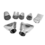 7PCS 35MM Heat Gun Nozzle Tips, Accessories, Stainless Steel Solderi.... Fixed Price $16.37.