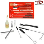New Pro 22PC Tool Paint Spray Gun Cleaning Kit Hvlp Gravity Airbrush W/case. Fixed Price $12.75.