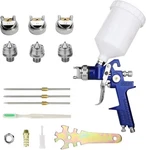 Hvlp Spray Gun With Replaceable 1.4MM 1.7MM 2.0MM Nozzles Needle Ca... Fast Ship. Fixed Price $34.00.