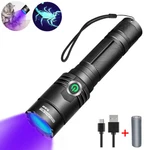 395NM Uv Led Rechargeable Ultra Violet Flashlights Black For Pet. Fixed Price $16.99.