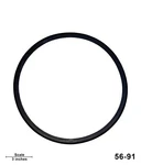 Tank Lid Gasket 5 Gallon Stratoprene Replaces Binks Devilbiss 83-1420. Fixed Price $64.00.