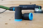 27MM Hose Adapter With Festool Ras 115 Sander. Fixed Price $39.05.