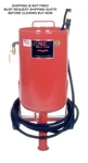 New Alc 250 Lb. Pressurized Outdoor Mobile Abrasive Sand Glass Media Blaster. Fixed Price $2199.50.