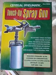 New Central Pneumatic Touch Up Spray Gun 30 Psi Adjustable 00086. Fixed Price $35.95.