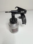Vintage Campbell Hausfeld Air Paint Sprayer AT-1001 103 With Canister. Fixed Price $19.99.