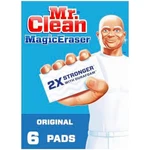Mr. Magic Eraser Original Cleaning Pads With Durafoam, White, 6 Count. Fixed Price $8.19.