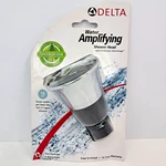 Delta Water Amplifying Shower Head H2OKINETIC Technology 1.6 Gmp #75153 (2007). Fixed Price $22.99.