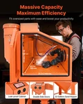 115 Gallon Sandblasting Cabinet, Rust Removal. Fixed Price $1502.76.