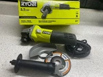 Ryobi AG4031G 4-1/2 Angle Grinder 120V 5.5A Tested, Working. Fixed Price $35.00.