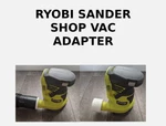 Shop Vacuum Adapter For Ryobi Orbital Sander P411 RS290G Craftsman 2.5" Hose. Fixed Price $11.69.