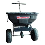 Westward 4UHD1 125 Lbs Cap Broadcast Spreader For Ice Melt, Fertilizer& Grass. Fixed Price $298.99.