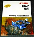Yamaha Tri-z 3 Wheeler YTZ250 Owners, Shop, Mechanics Repair Manual,book. Fixed Price $104.95.
