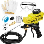 Light-duty Air Sandblaster Gun Kit With Siphon & Gravity Feed, Ceramic Nozzle,. Fixed Price $79.17.