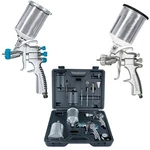 Devilbiss Startingline 802343 Hvlp Gravity Feed Auto Paint, Primer Spray Gun Kit. Fixed Price $304.20.