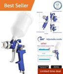 Versatile 600CC Gravity Feed Spray Gun With Ergonomic Design For Painting Cars. Fixed Price $53.15.