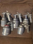 5 Vintage Paint Sprayers. Fixed Price $60.00.