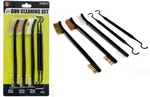5PC Gun Cleaning Set Brass, Copper, Nylon And Picks 7" Long 7624BC-5. Fixed Price $10.99.