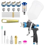 Hvlp Spray Gun Kits Gravity Feed Air Paint With 1.4/1.7/2.0//2.5 Mm Nozzl.... Fixed Price $38.04.