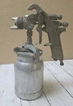 Vintage Snap-on Professional Paint Gun Model BF-501 Spray With BF-503 Cup. Fixed Price $35.79.