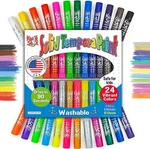 Kwik Stix Solid Tempera Paint Sticks, 24 Count (pack Of 1), Regular. Fixed Price $32.90.