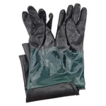 23.6" Rubber Cabinet Gloves For Sandblaster Abrasive. Fixed Price $61.65.