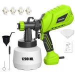 High Pressure Paint Sprayer 1200ML Hvlp Power Electric Gun Diy Works. Fixed Price $34.98.