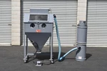 Trinco 36 Bp Sand Blast Cabinet With Dust Collector. Fixed Price $1300.00.