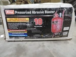 King Pressurized Abrasive Blaster Model 4005-0 10 Gallon Tank. Fixed Price $175.00.