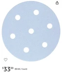 Festool 497365 P80 Grit, Granat Abrasives, Pack Of 50. Fixed Price $29.99.