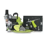 Grex TRIT.TG3 Pistol Style Top Gravity Airbrush & Compressor Combo Kit. Fixed Price $450.00.