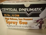 Spray Gun Central Pneumatic 20 Oz 6 Cfm High Volume Low Pressure Instructions. Fixed Price $15.00.