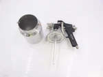 Speedway Qt. Industrial Paint Spray Gun 6CFM 50-70PSI 1.3MM 1/4" Inlet. Fixed Price $52.99.
