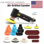 48PCS 1/2/3 Inch Mini Pneumatic Polisher Air Orbital Sander Buffer Machine Tool. Fixed Price $40.00.