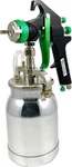 Professional Siphon Feed Spray Paint Gun 1.8MM & 2.2MM Tips, 1000CC Cup. Fixed Price $45.99.