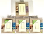 Lutron Diva DVW-603PH-AL 3-WAY & MAW-600H-AL Single Dimmers Lot Of 4 Read. Fixed Price $29.95.