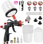 R500 Lvlp Air Spray Gun Kit With 10 Disposable Cups Low Cfm 18 30 Psi For Smal. Fixed Price $88.93.