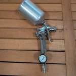 Devilbiss G-07 Gravity Fed Spray Gun GTI-213-13 Nozzle With Pressure Gauge. Fixed Price $149.77.
