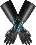 Rubber Sandblasting Sandblaster Gloves, 23.6" Cabinet Fo. Fixed Price $21.31.