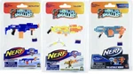 (set Of 3) Worlds Smallest Nerf Blasters Micro Dart Gun Shockwave,vulcan Rifle. Fixed Price $27.95.