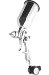 Sunex Hvlp Gravity Feed Air Spray Paint Gun With Regulator/pressure Gauge #9002B. Fixed Price $49.99.