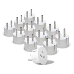 Orei American Usa To European Schuko Germany Plug Adapters Certified Heavy. Fixed Price $25.39.