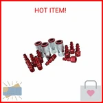 Milton S-314MKIT Colorfit Coupler & Plug (m-style, Red) 1/4" Npt, (14-PI. Fixed Price $27.52.
