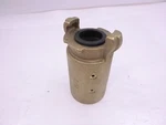 Neco Q-4 Brass 2-3/8" Id X 1" Blast Hose Quick Coupling Nozzle Holder. Fixed Price $42.99.