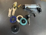 1/4" Right Air Angle Die Grinder Polisher W/polishing Grinding Wheels & Oiler. Fixed Price $34.99.