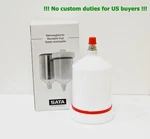 Sata Jet Spray Gun Plastic Reusable Gravity Cup Qcc 0.6 5500 5000 4000 3000. Fixed Price $129.99.