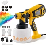 Paint Sprayer 1000W High Power Electric Gun With Adjustable. Fixed Price $30.99.