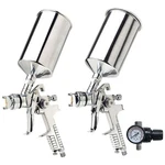 Titan 19100 Hvlp Spray Gun 3-PIECE Kit, Dual Setup, 1000ML Cups. Fixed Price $150.43.