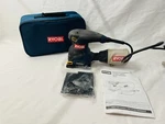 Ryobi 120V 1/4 Sheet Palm Corded Sander Double Insulated S652D With Case. Fixed Price $49.95.
