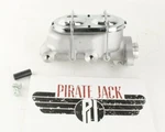 Aluminum 1" Bore Master Cylinder, Dual Reservoir, Chrome Top & Bail Wires. Fixed Price $97.68.