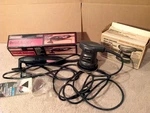 Vtg. Craftsman Industrial Palm Grip Random Orbital Sander + Detail Usa. Fixed Price $49.99.